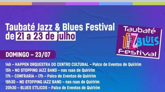 Taubaté realiza Festival de Jazz & Blues